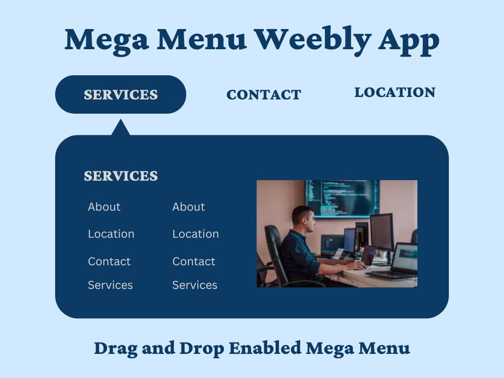 How to Add a Weebly Mega Menu to Your Weebly Website (No Coding Required) How to Add a Weebly Mega Menu to Your Weebly Website (No Coding Required)