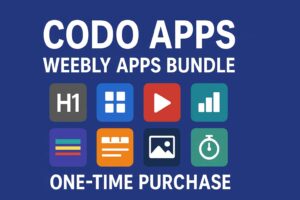 Codoplex all-access subscription - best Weebly apps by Codoplex